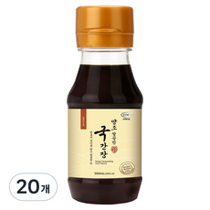 신앙촌 양조 깔끔한 국간장, 120ml, 20개