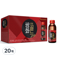 광동제약 쌍화골드 한방음료, 100ml, 20개