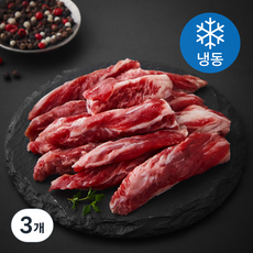 레커컷 호주산 갈비살 구이용 (냉동), 3개, 200g