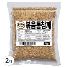 복이네먹거리 국산 100%통깨 볶음참깨, 110g, 2개