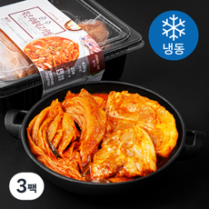 송추가마골 순수 묵은지 돼지고기찜 (냉동), 630g, 3팩