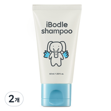 아이보들 샴푸, 2개, 40ml
