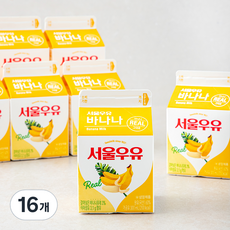 서울우유 바나나, 300ml, 16개