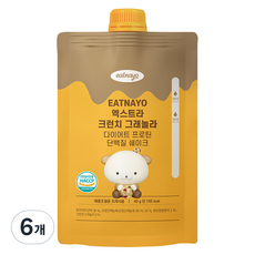 있나요 엑스트라 크런치 프로틴 단백질 쉐이크 파우치 그래놀라맛, 6개, 40g