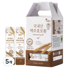 유기농마루 국내산 맥주효모환