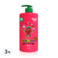 퍼니피아 키즈 3in1 올인원클렌저 수박, 1000ml, 2개-추천-상품