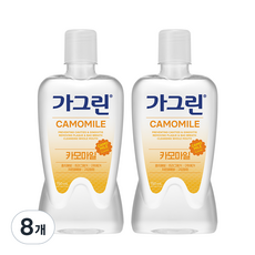 가그린 카모마일 구강청결제, 750ml, 8개