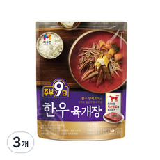 주부9단 목우촌 한우 육개장, 450g, 3개