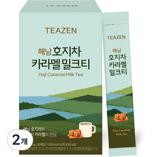 티젠 해남 호지차 카라멜 밀크티, 15g, 20개입, 2개