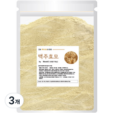 천지가약초 분말 건 맥주효모, 1kg, 3개