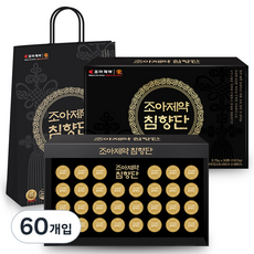 조아제약 침향단 환 + 전용쇼핑백, 112.5g, 2개