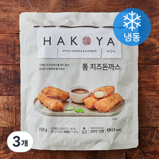 하코야 통 치즈돈까스 (냉동), 350g, 3개