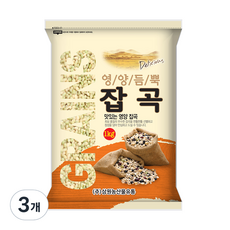 삼원농산 영양듬뿍 잡곡 녹미, 1kg, 3개