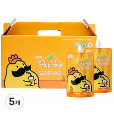 꼬샤꼬샤 도라지 배즙 스파우트형, 2.2L, 100개 2.2L, 5개