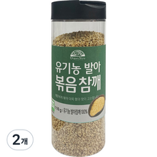 오가닉스토리 유기농 발아 볶음 참깨, 110g, 2개