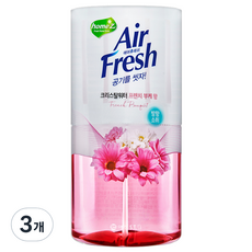 홈즈 에어후레쉬 크리스탈워 본품, 400ml, 3개, 프렌치 부케 향