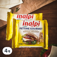 이날피 그라나파다노 고메 슬라이스 치즈, 150g, 4개