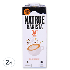 NATRUE 바리스타오트 오트 드링크, 2개, 1L