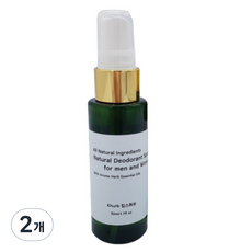 킴스허브 데오드란트, 50ml, 2개