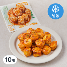 한끼통살 닭가슴살 볼 버터치킨커리맛 (냉동), 100g, 1개입, 10개 100g, 10개