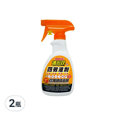 速必效 四效液劑, 快速消滅蟑螂螞蟻蛋螨, 300ml, 2瓶