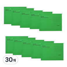 Gyecheob Madagumi掛式懸掛式辦公用文件夾 A4, 30個, 05 綠色
