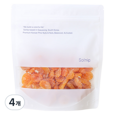 솔닙 달콤하고 향긋한 건살구, 180g, 4개