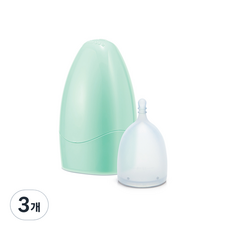 프림로즈 생리컵 (대) 삽입형 생리대, 3개, 대형, 1개입
