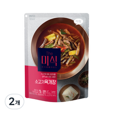 더미식 소고기 육개장, 350g, 2개 - 백자개장