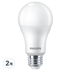 필립스 LED 벌브 12.2W 9290037943, 전구색, 2개