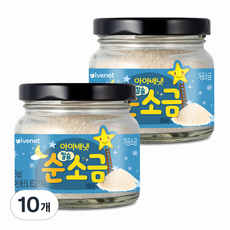 아이배냇 칼슘 순 소금, 10개, 130g, 1ml