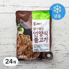 풀무원 풀스케어 얇게펼친 언양식불고기 (냉동), 85g, 24개