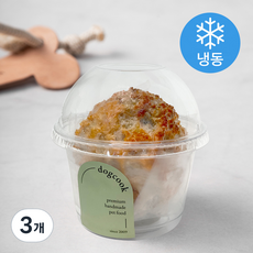 도그쿡 연어컵케이크 (냉동), 연어, 3개