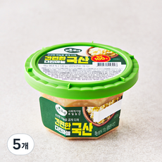 맑은물에 국산 간편한 다진마늘, 130g, 5개