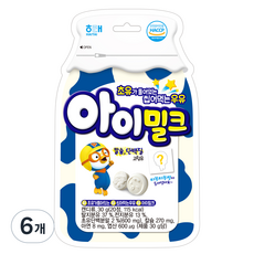 아이밀크 캔디, 30g, 6개