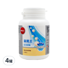 葡萄王 益菌王, 60顆, 600mg, 4罐