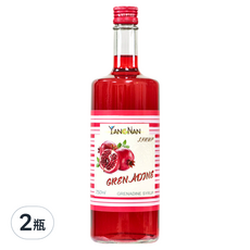 yangnan 仰南 石榴風味糖漿, 750ml, 2瓶