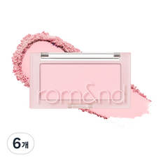 롬앤 베러 댄 치크, W02 스트로베리 밀크, 4g, 6개