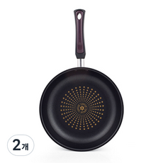 쿡앤쿡 포르테 다이아몬드 코팅 프라이팬, 22cm, 2개 22 cm, 2개