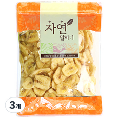 가온애 바나나칩, 3개, 1kg