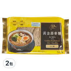 玉民 黃金蕎麥QQ麵, 300g, 2包