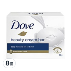 Dove 多芬 乳霜潔膚皂, 90g, 8個