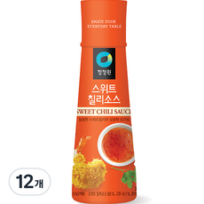 대상 청정원 스위트칠리소스, 12개, 365g