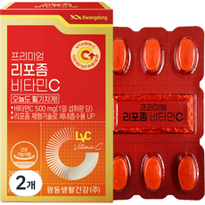 광동 프리미엄 리포좀 비타민C 33g, 30정, 2개