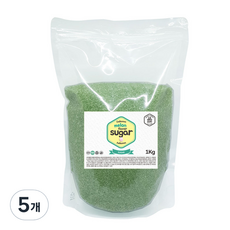 웰빙 솜사탕 설탕 메론향, 1kg, 5개
