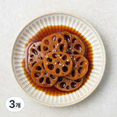 더반찬 연근조림, 90g, 3개