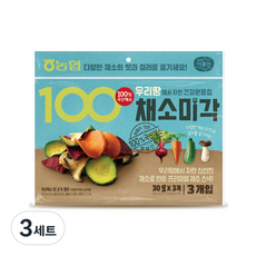 농협 아름찬 채소미각 3p, 90g, 3세트