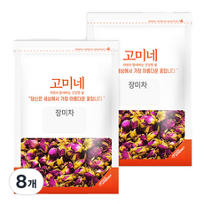 고미네 장미차, 40g, 1개입, 8개