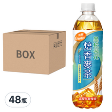 黑松茶花 焙香麥茶 580ml*48瓶 (無糖、無咖啡因、含GABA)