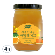 오뚜기 제주담음 제주 한라봉 마말레이드 잼, 300g, 4개